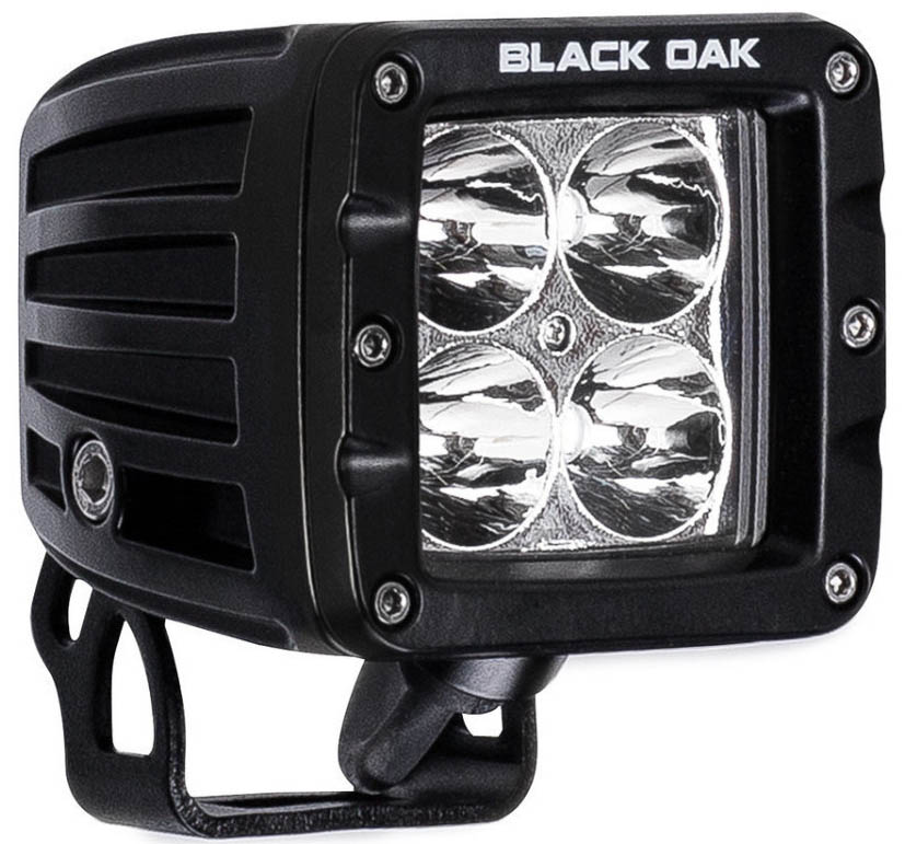 Black Oak LED Light Pod Specs for 3W-5W-10W