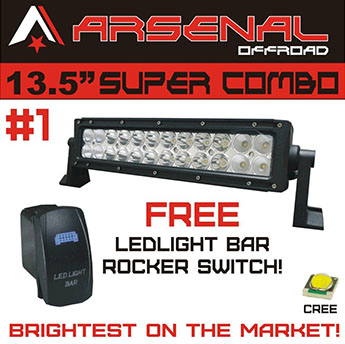 Arsenal Off-Road 12 Inch LED Light Bar