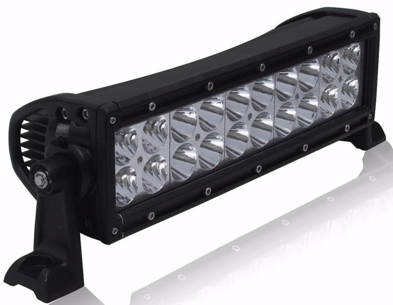 Black Oak D-Series Curved 10-Inch LED Light Bar with 5W or 3W Osram LEDs