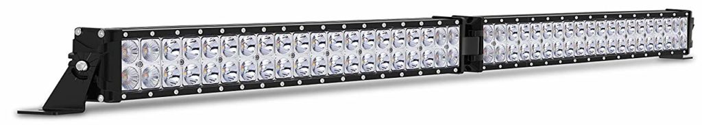 Autofeel 25000LM 220W Three Color Modes Spot and Flood Beam Combo Lights Dual Row Off Road Fog & Driving Light Bars for Jeep Ford Trucks Boat (Warm White/Amber/White)